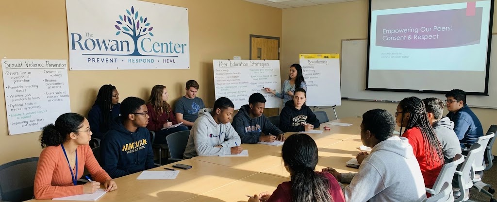 Students in a meeting
